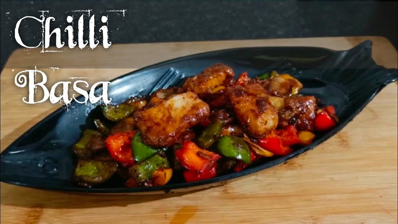 Chilli Basa Fish | Basa Fish Recipe | Chilli Fish Recipe | Dry Chilli Fish