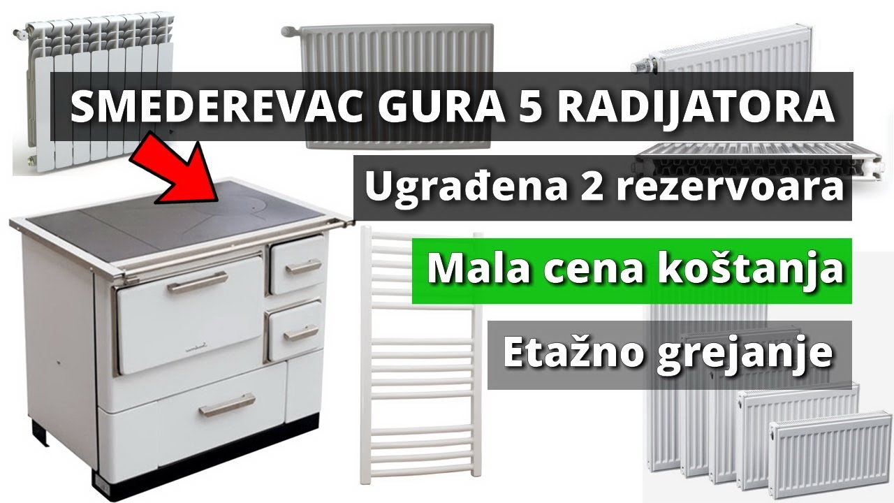 NaJJači Smederevac &scaron;poret gura radijatore - Centralno grejenja uradi sam jeftino etažno grejanje