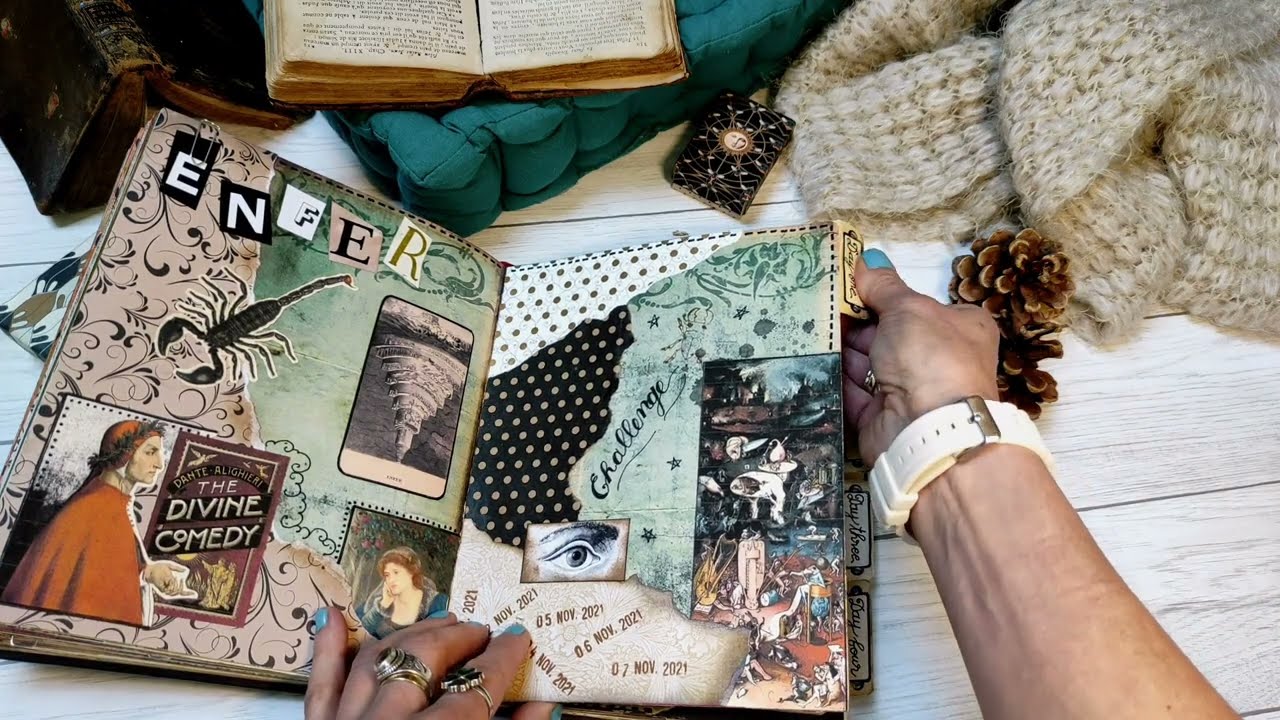 Tarot journal n°8 flipthrough (6'50
