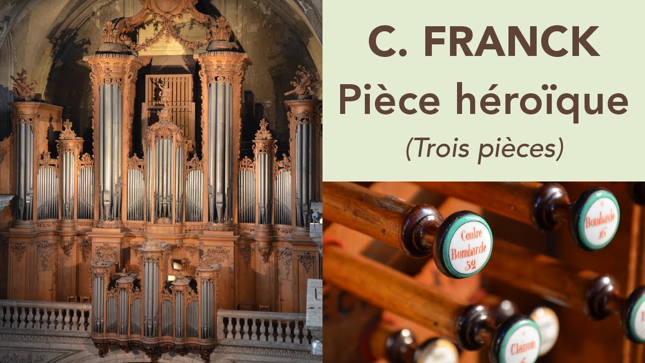 Orgue de la cathédrale de Nancy - Johann Vexo joue Franck (Pièce héroïque)