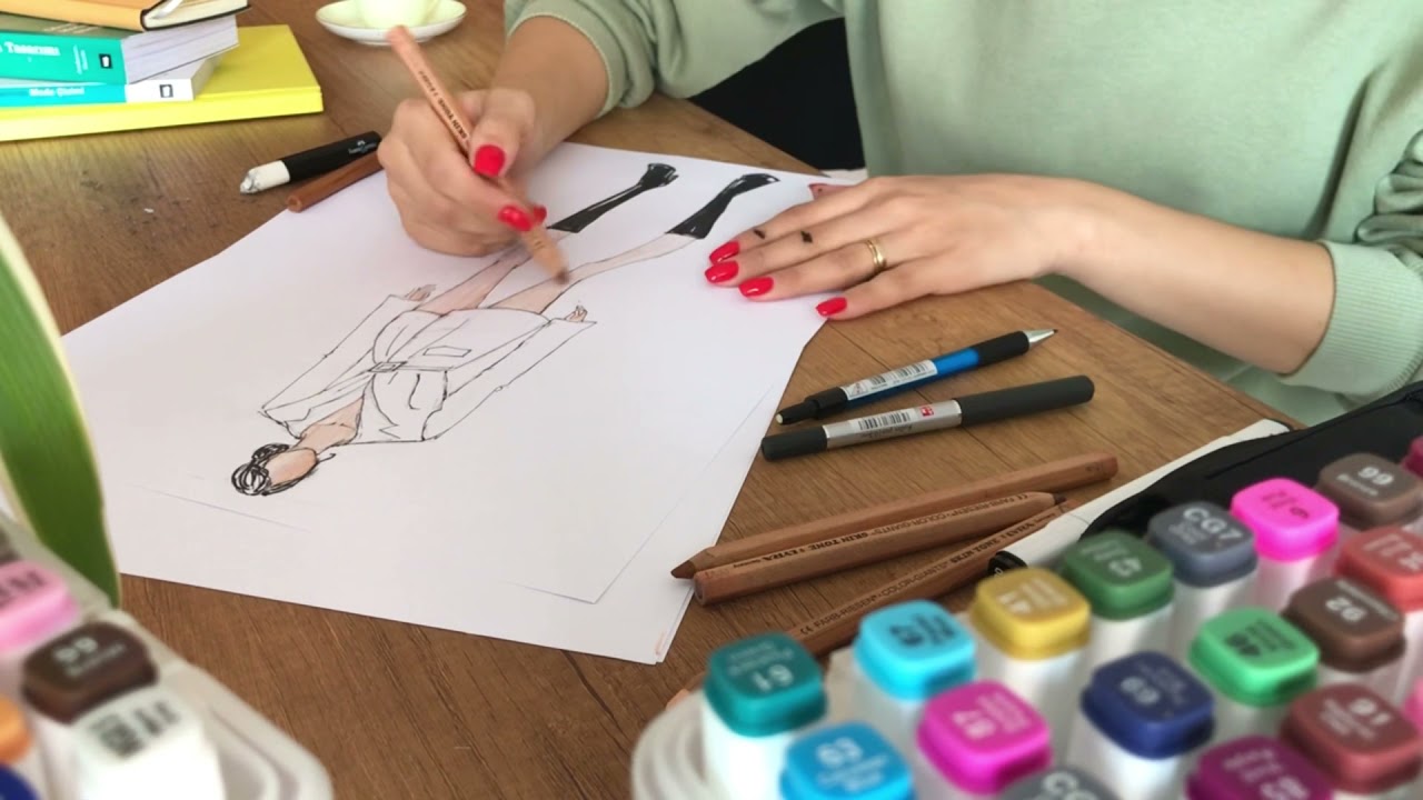 Asmr /Fashion Sketch