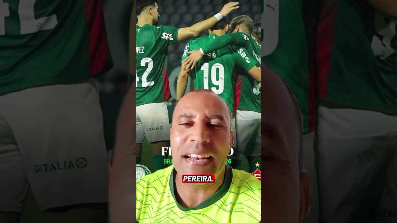 #Palmeiras goleia o Vitória da Bahia