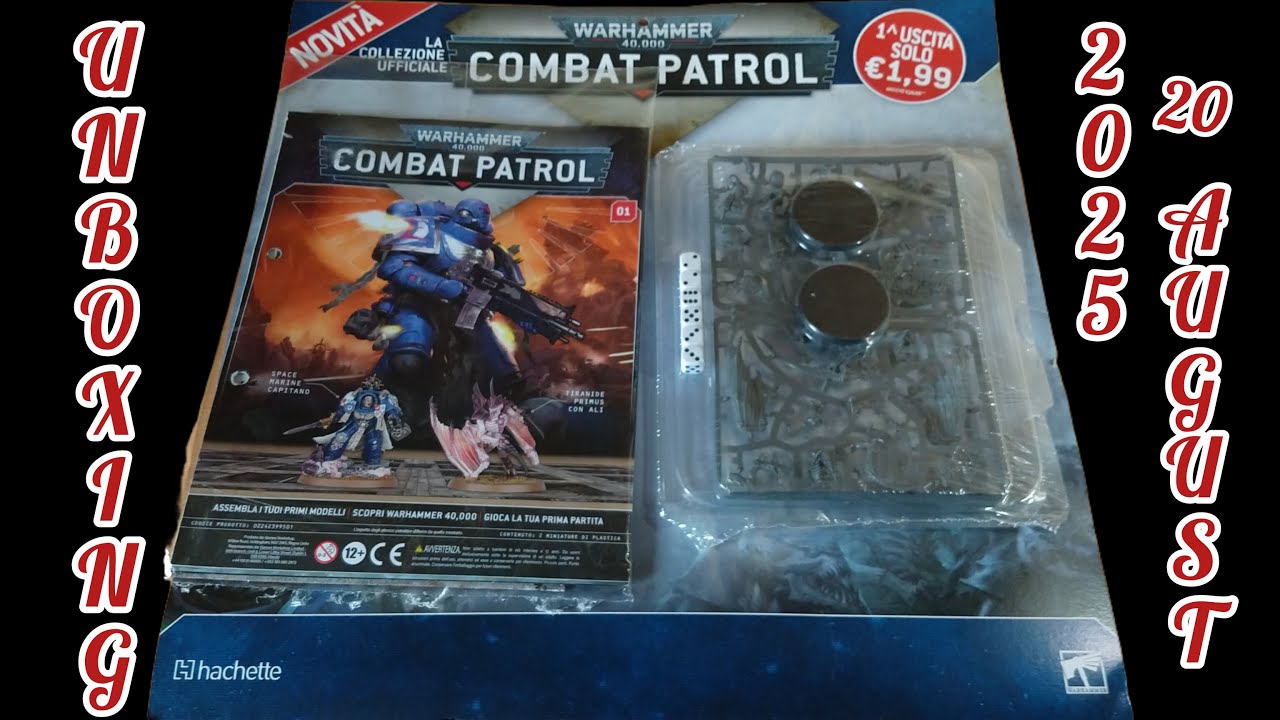 Hachette Combat Patrol fascicolo 1 [ITA] Unboxing