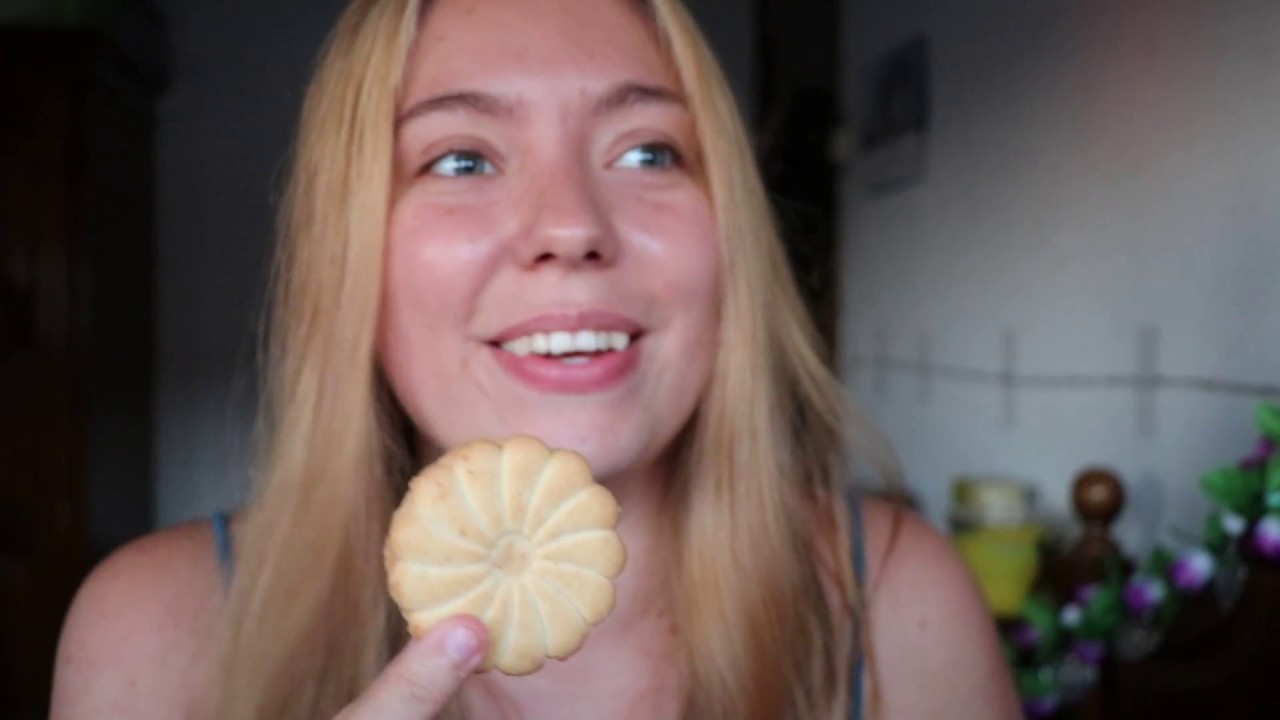 ASMR Caja de galletas | Comiendo dulces