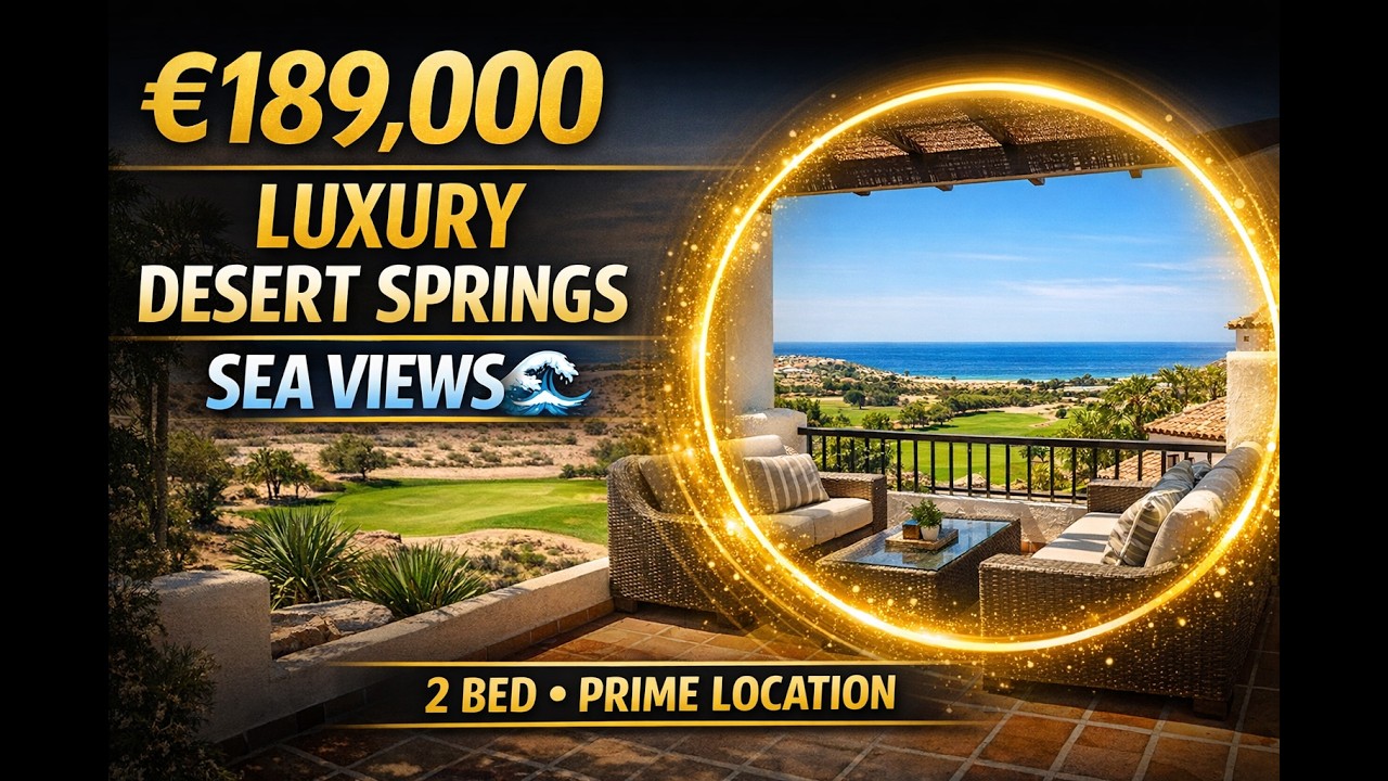 Stunning 2-Bedroom Sea View Apartment for Sale at Desert Springs Golf Resort