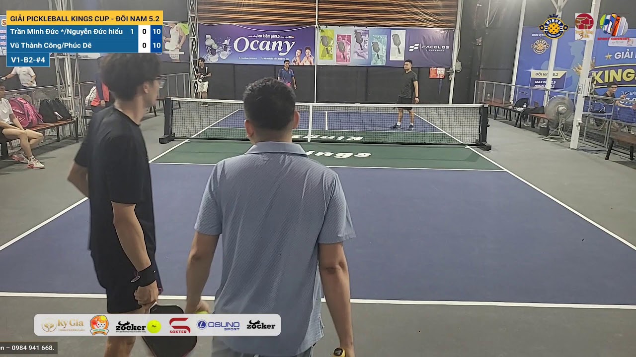 GIẢI PICKLEBALL KINGS CUP - ĐÔI NAM 5.2
