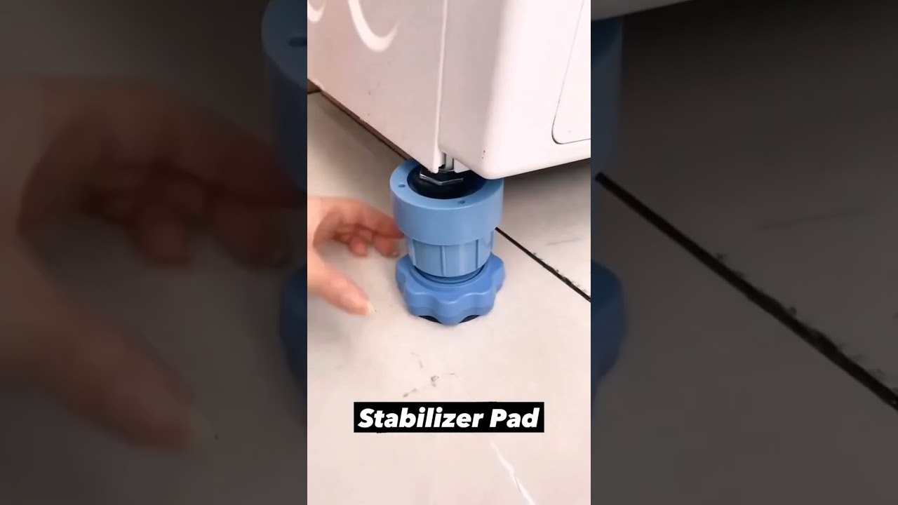 Anti-Vibration Pads: The Secret to a Quiet Washing Machine! Link in Comment & Discription
