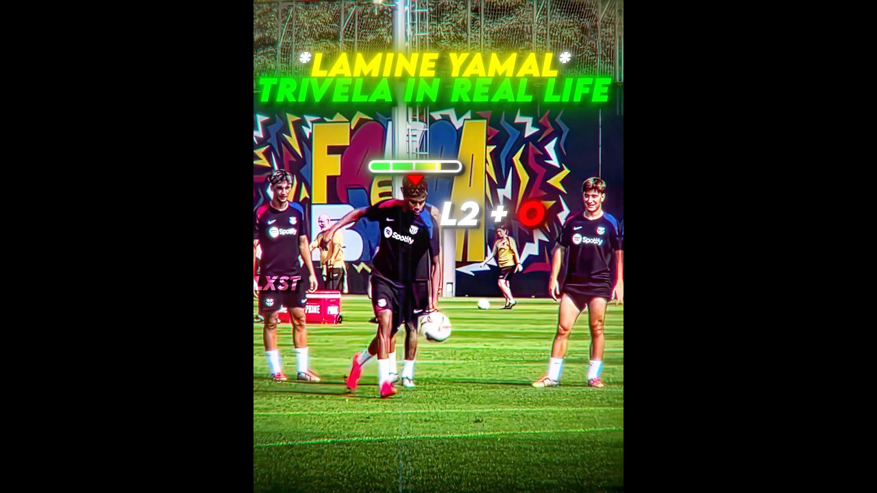 Yamal Plays Fifa In Real Life 😂