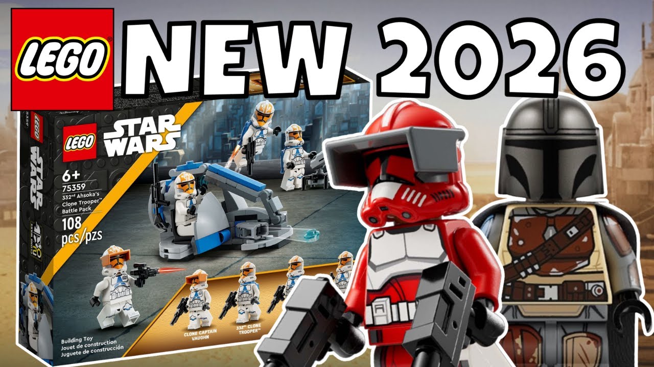 Все наборы Lego Star Wars выйдут в январе 2026 года