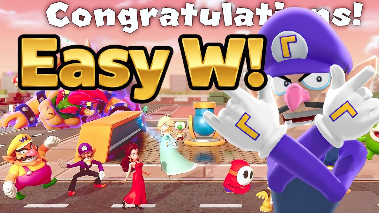 Super Mario Party Jamboree Bowser Kaboom Squad Waluigi Gameplay Bomber Bills CPU Hard