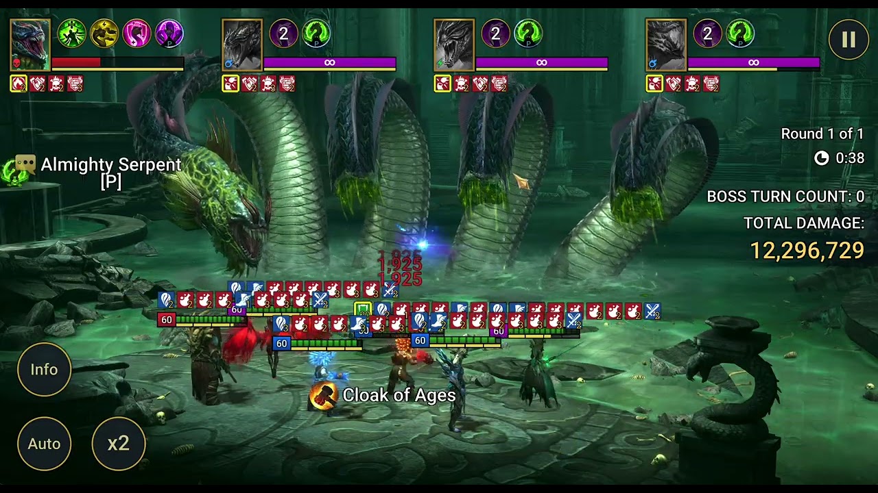 Raid Shadow Legends: Hydra Hard w/Trunda & Gurptuk