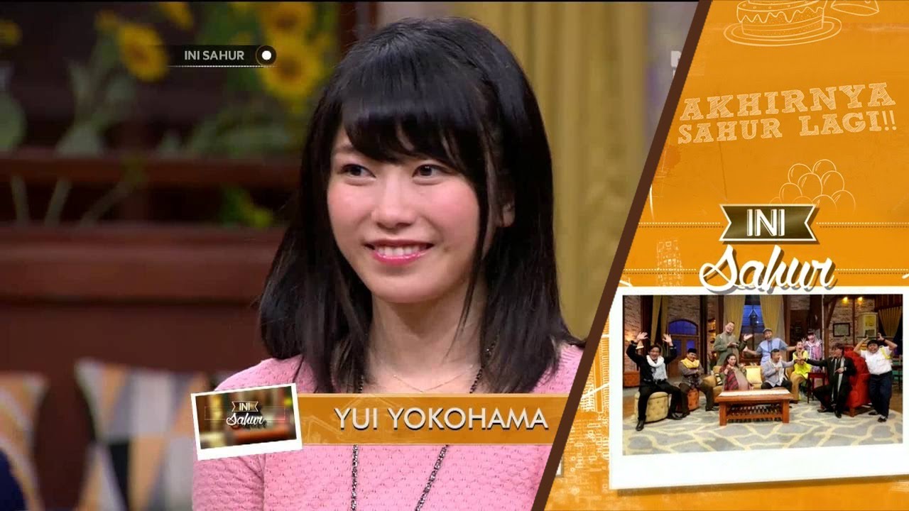 Ini Sahur 22 Juni 2016 Part 1/8 - Michelle Joan dan Yui Yokoyama AKB48