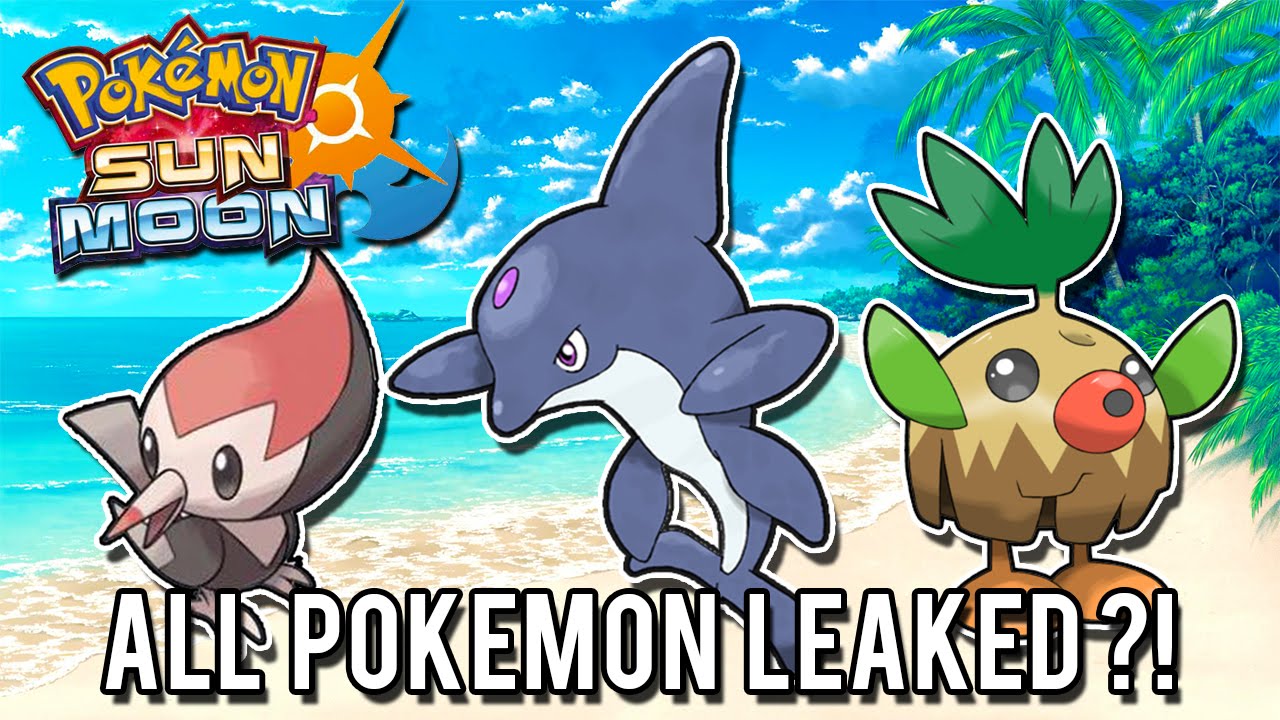 Pokémon Sun & Moon - All New Pokémon Leaked?! (DEBUNKED)