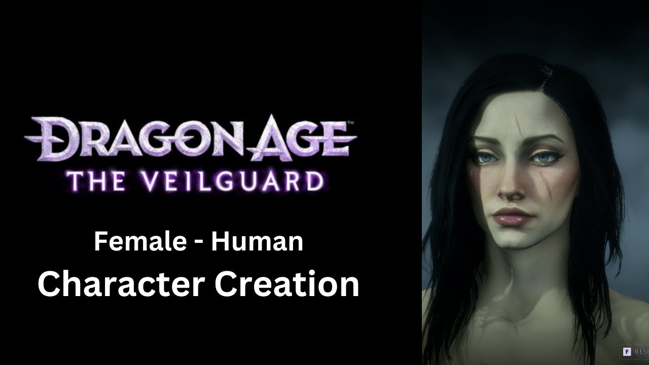 Dragon Age 4: The Veilguard | Female Human Character Creation (No Mods)