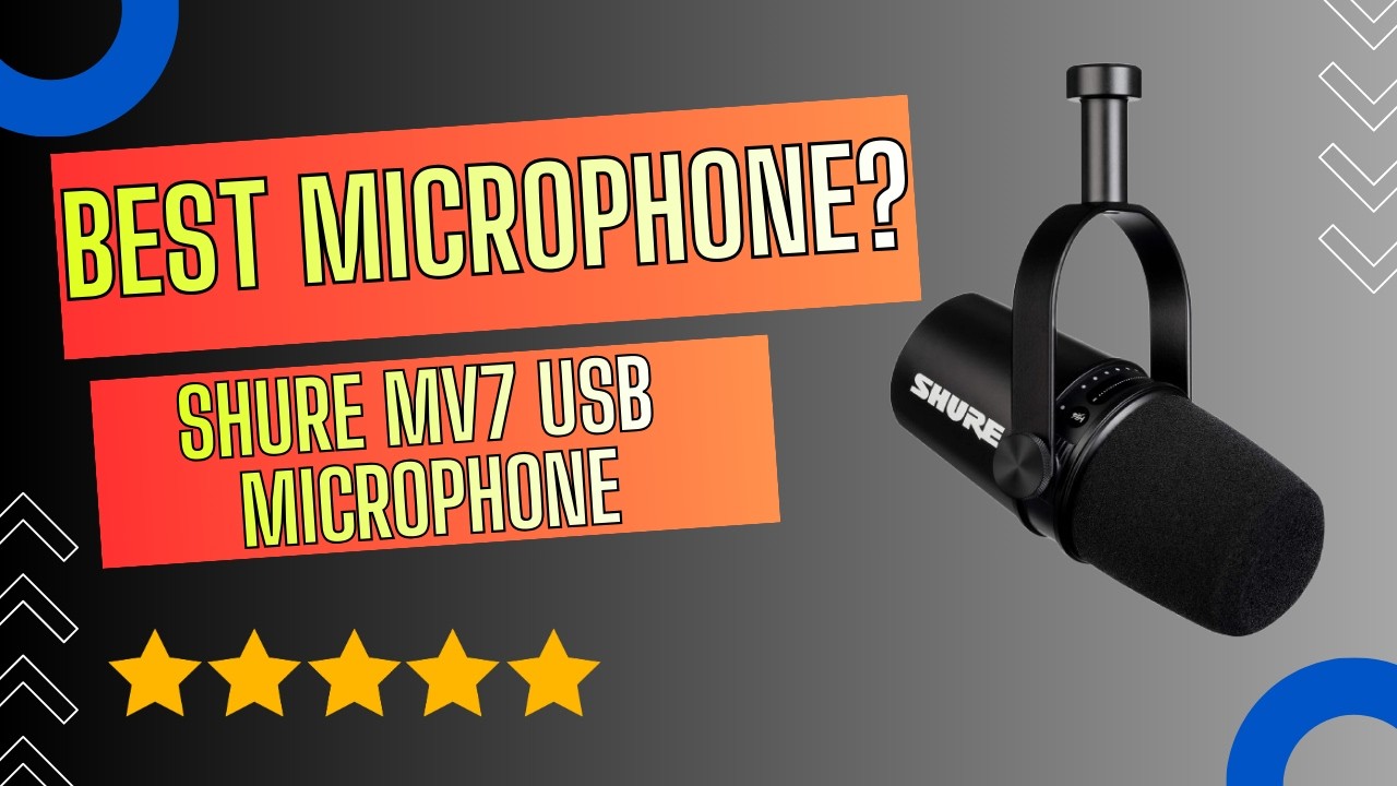 Shure MV7 USB Podcast Microphone Overview | Is it worth it? #ad #amazoninfluencer