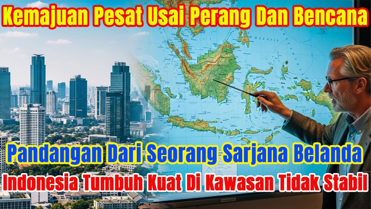 Dunia Terkejut Atas Peringkat AdiKuasa Indonesia, Simak Analisis Profesor Harvard Asal Belanda.