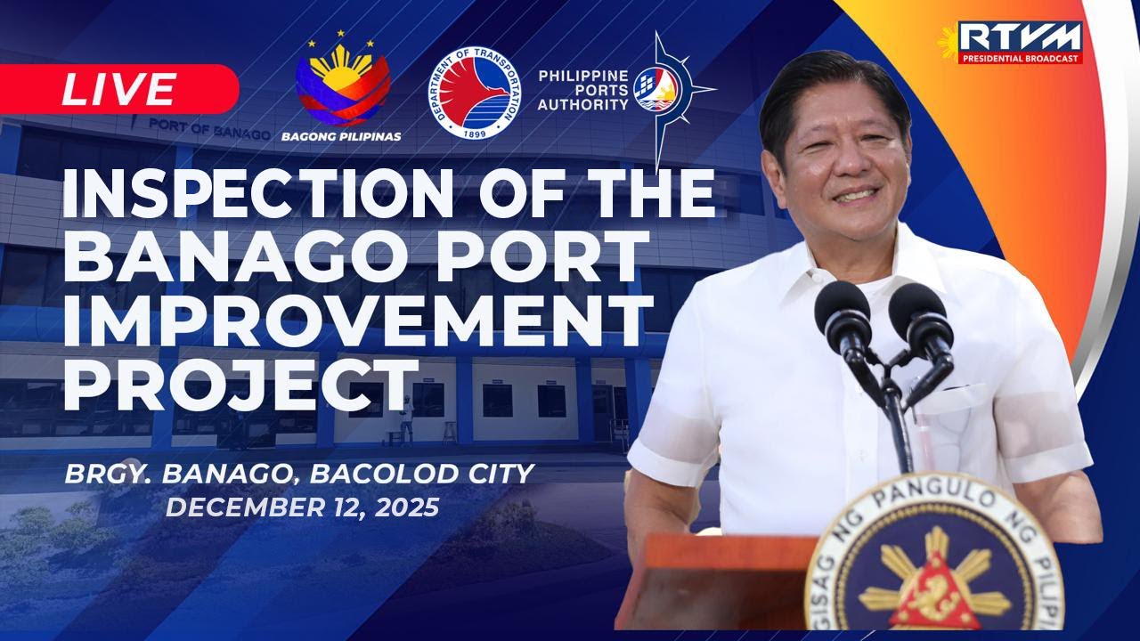 Inspection of the Banago Port Improvement Project 12/12/2025