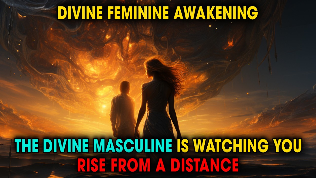 The Divine Masculine Watches You Glow Up From Afar | Spiritual Universe