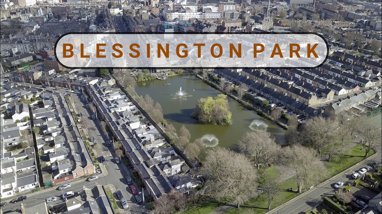 Blessington Street Basin - Co. Dublin - Ireland 4K Footage (Drone)