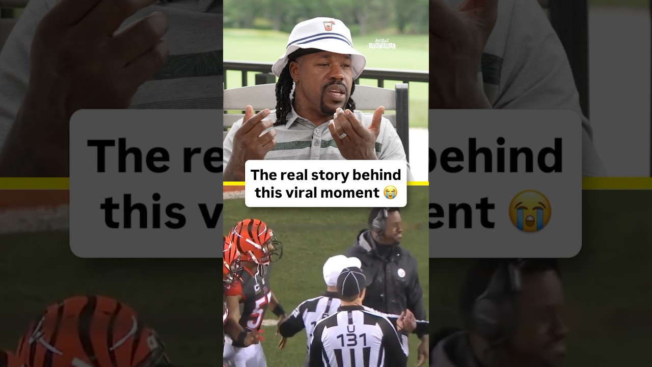 This scuffle all started with a compliment 😂😭 #steelers #bengals #nfl #stories