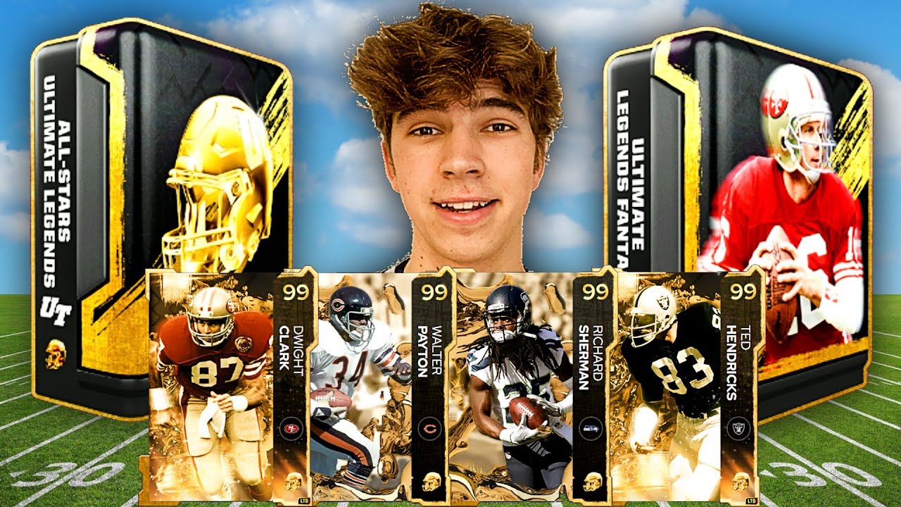 100x Ulimate Legends Packs & All-Star Ultimate Legend Pack! *99 PULL*