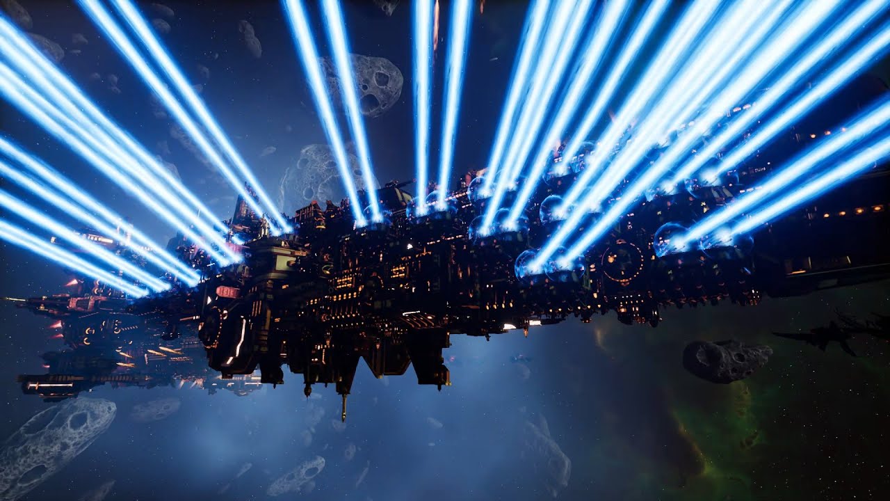 Skalgrim Mod 2021: Adeptus Mechanicus vs Necrons - Massive Battle, Battlefleet Gothic Armada 2