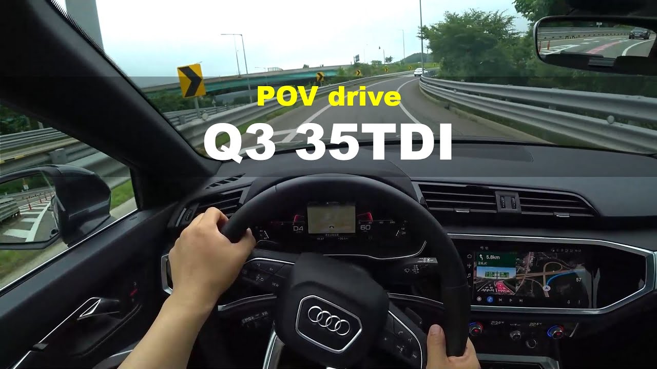 Audi Q3 35TDI POV drive