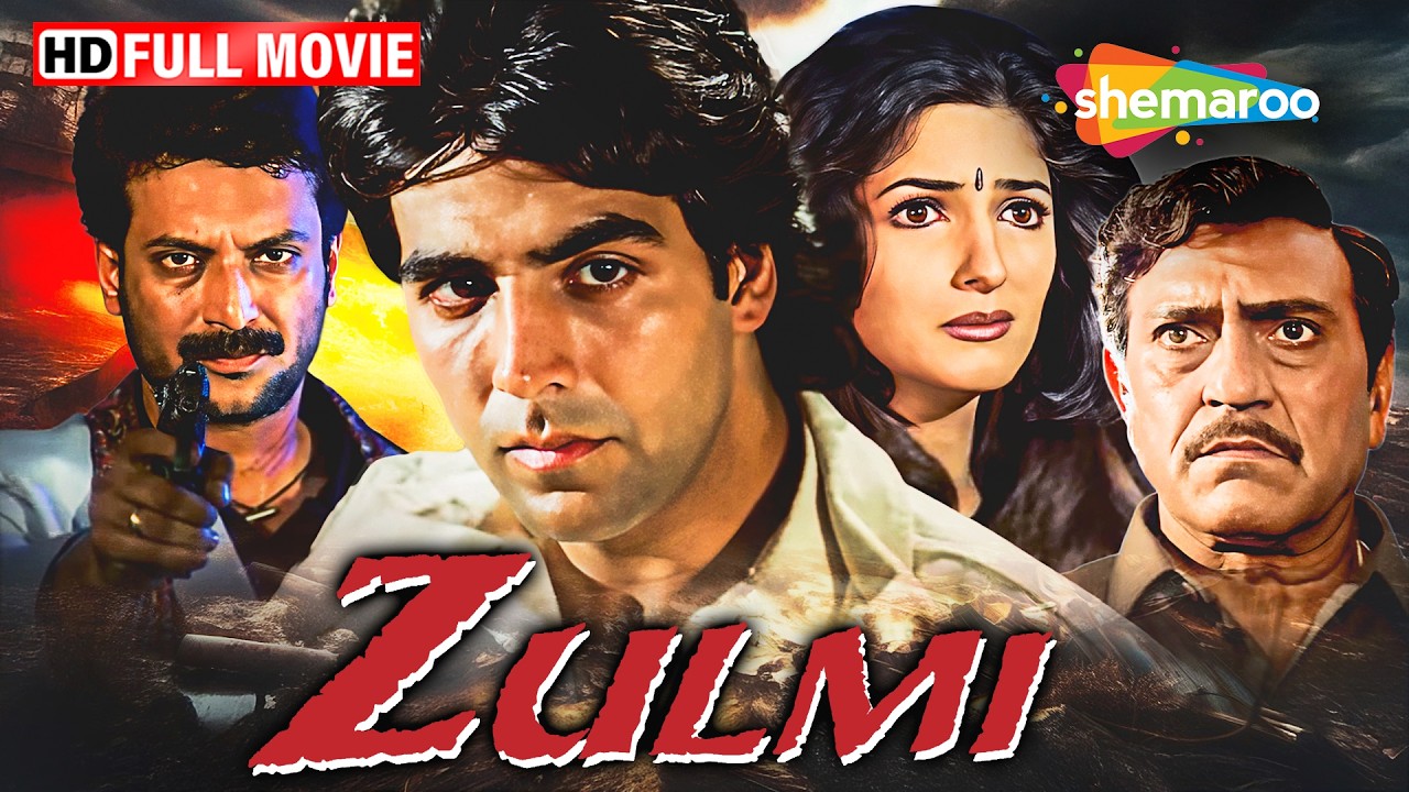 Zulmi | बदले की आग 🔥| Akshay Kumar | Twinkle | Amrish Puri | Revenge Action Film ⚔️ | HD Movie
