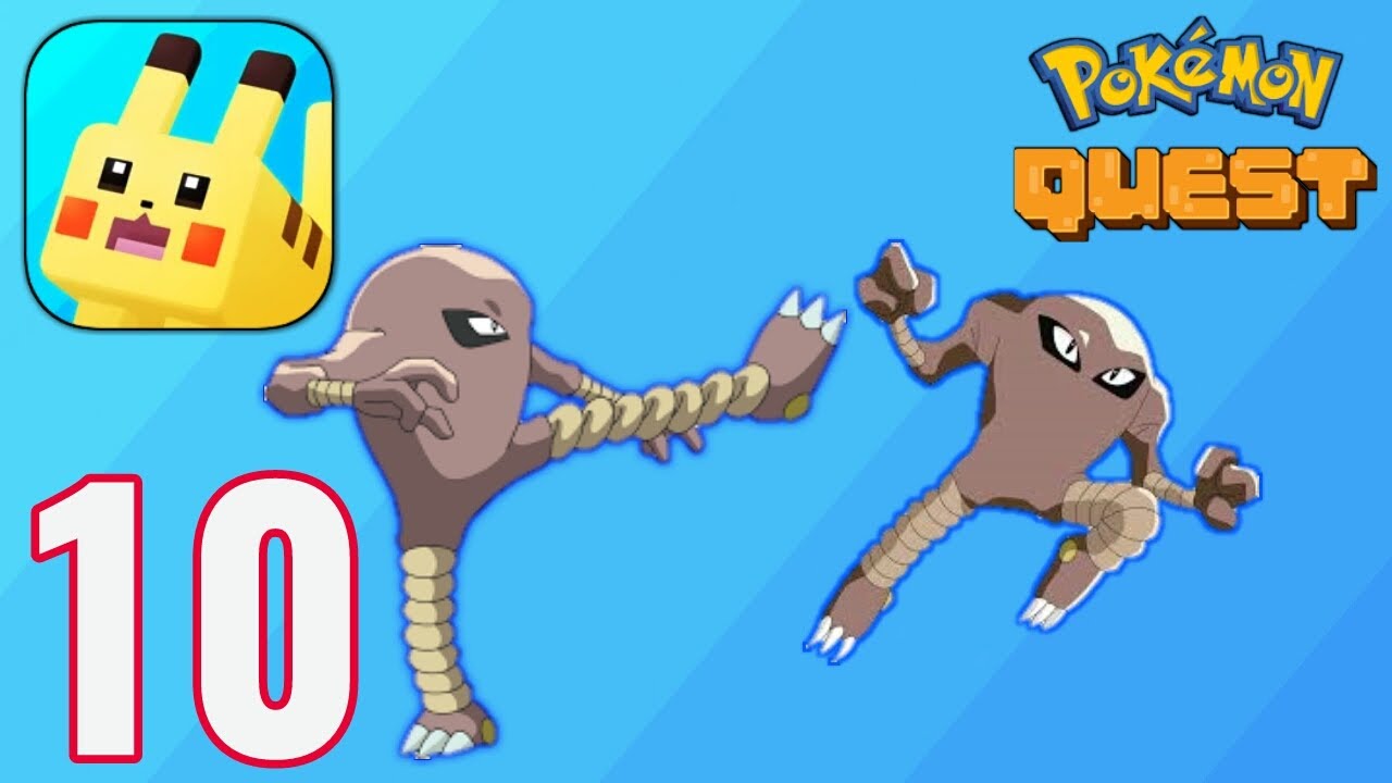 Hitmonlee Welcome To The Team  | Pokemon Quest:  Gameplay Walkthrough Part 10 (iOS, Android)