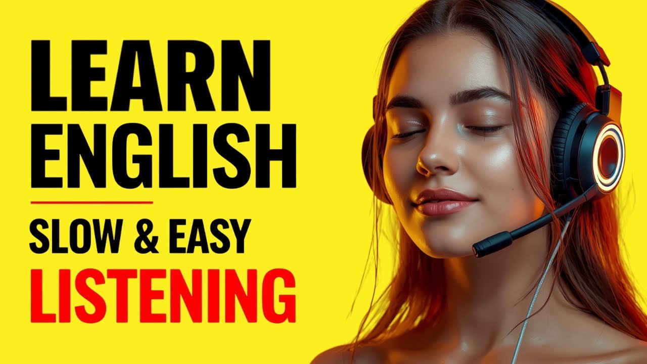 Изучайте английский с помощью Slow & Easy Listening 🔥 | Упражнения на развитие навыков аудировани...