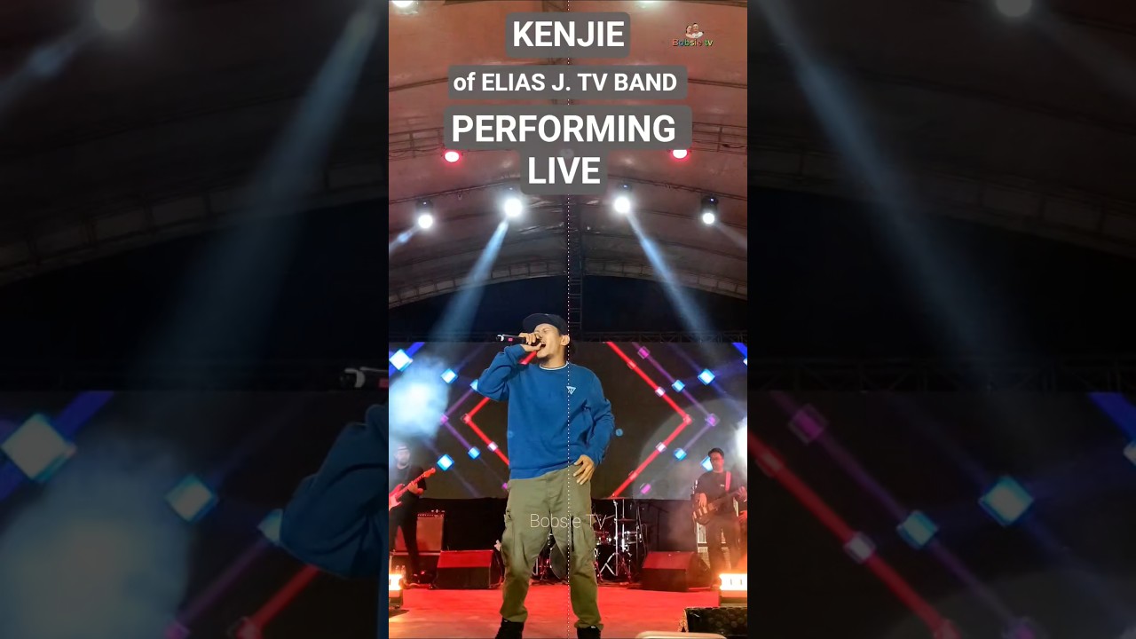 KENJIE OF ELIAS J. TV BAND PERFORMING LIVE @ DALAGUETE CEBU #eliasjtvband #highlights #live