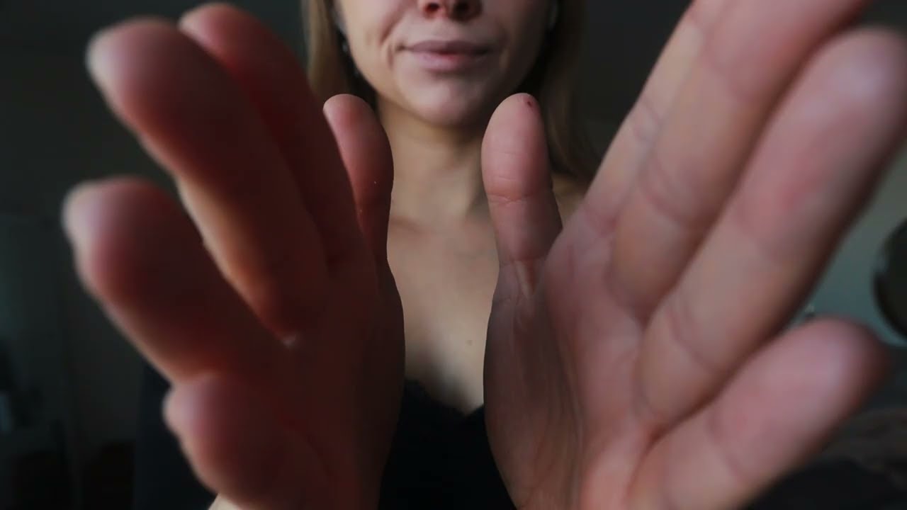 ASMR Hand Movements  Slow & Repetitive No Talking
