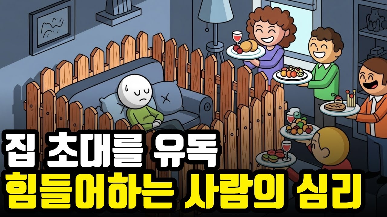 착한 당신이 손님 초대에는 극도로 싫어하는 심리학적 이유