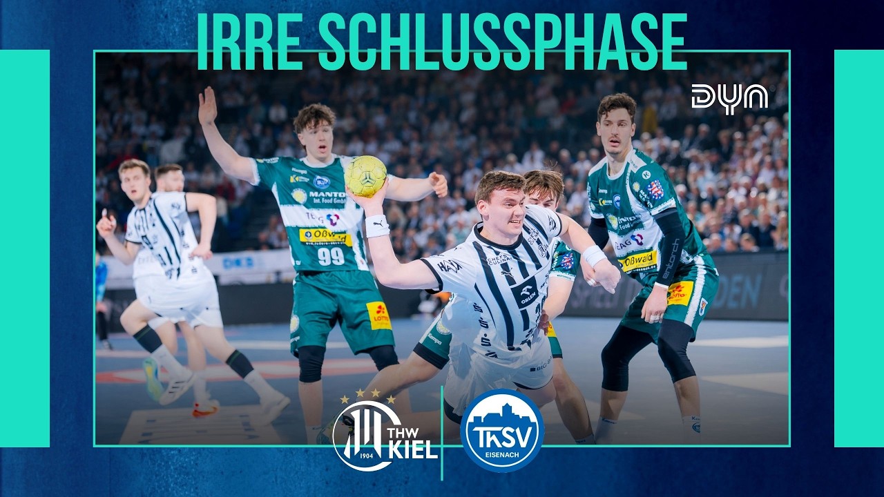 Highlights: THW Kiel - ThSV Eisenach (Season 2025/26) DAIKIN HBL | Dyn Handball