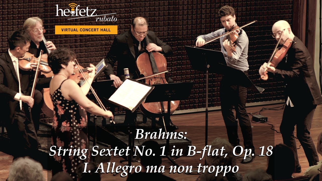 Brahms: String Sextet in B-flat, Op. 18: I | M. Martin, Tong, N. Cords, Cohen, Mark, F. Helmersson