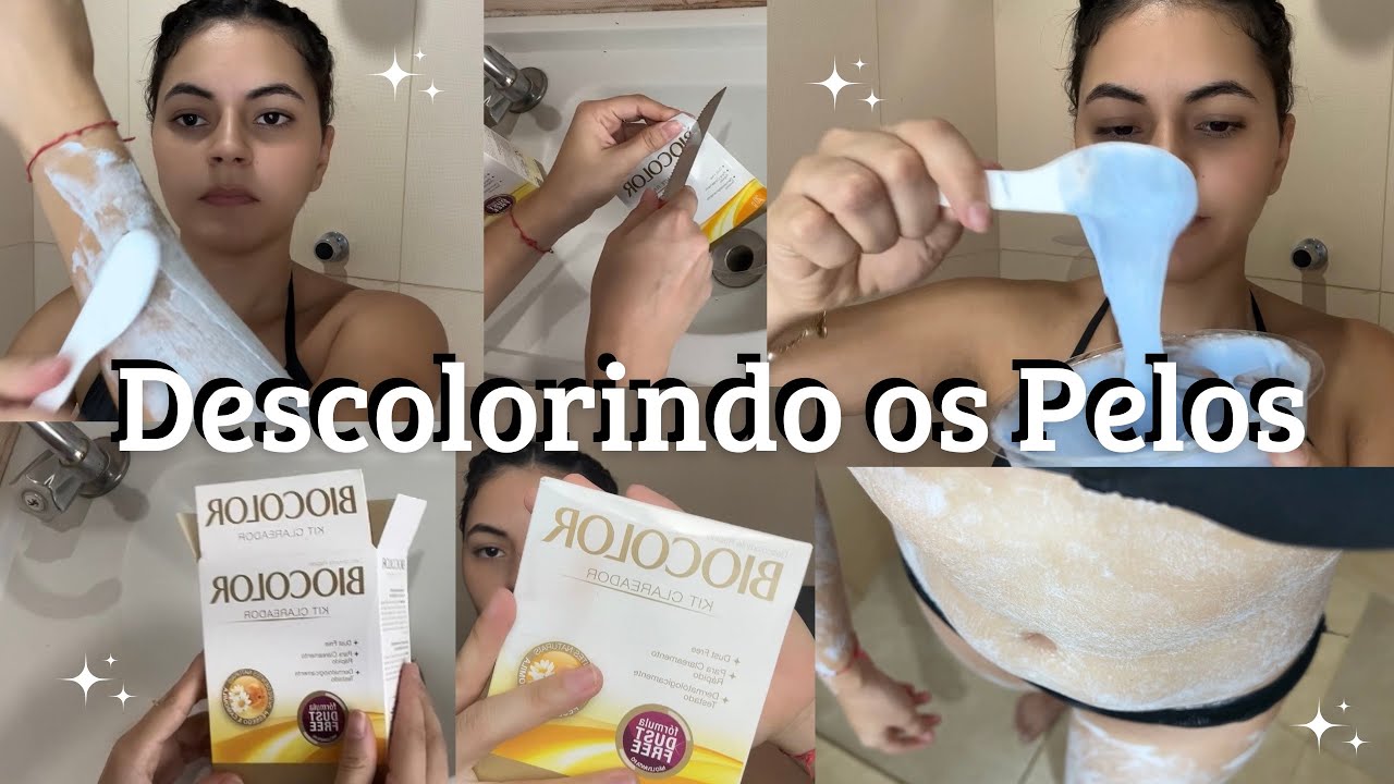 DESCOLORINDO OS PELOS EM CASA* DEU TUDO ERRADO * .