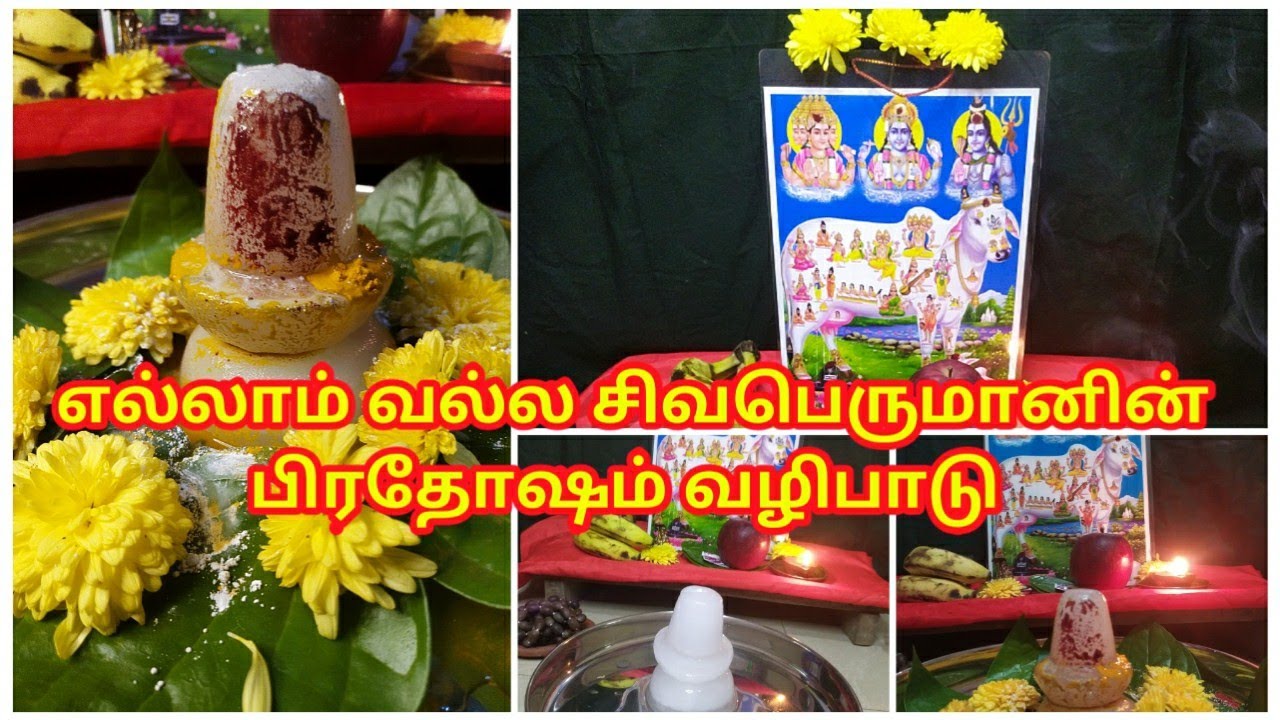 எல்லாம் வல்ல சிவபெருமானின் பிரதோஷம் வழிபாடு/சிவன் அருள் நிறைந்த பூஜை/poojai vlog/sivan