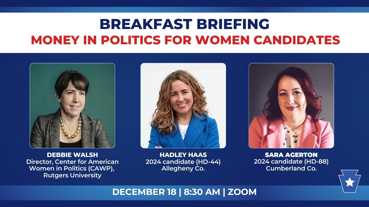 Breakfast Briefing: Money in Politics for Women Candidates