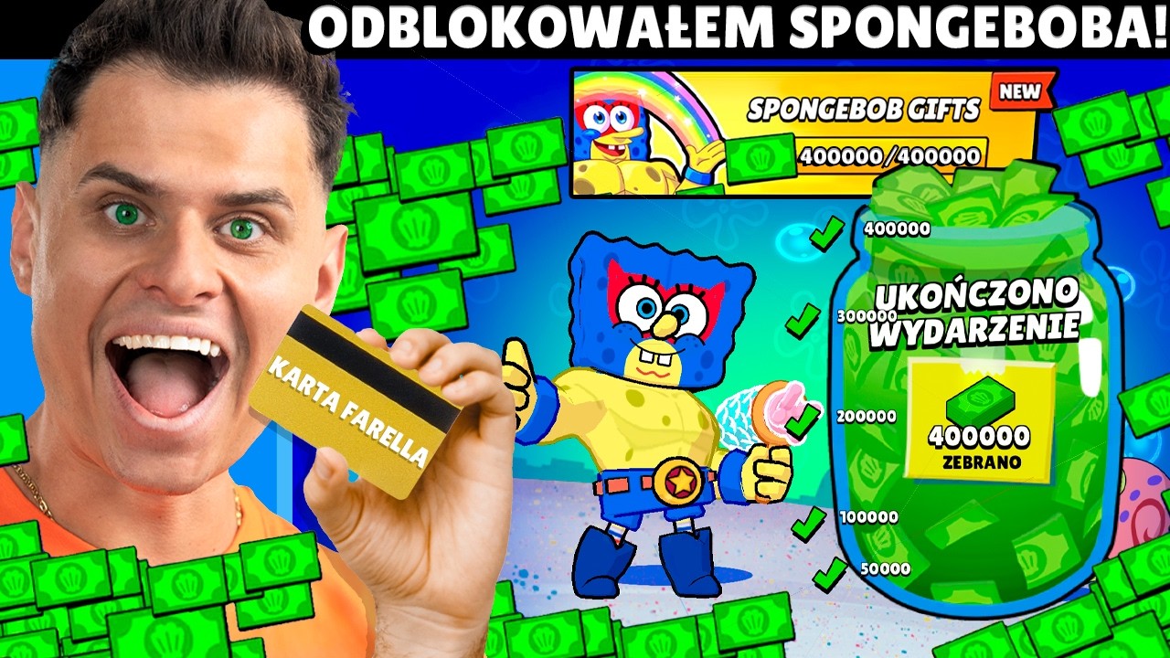ODBLOKOWAŁEM SPONGEBOB'A DLA CAŁEGO KLANU!