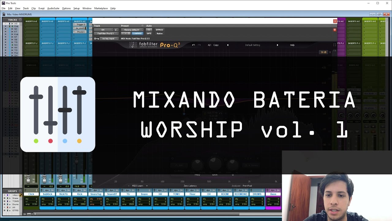 MIXANDO BATERIA WORSHIP - MATHEUS EVANGELISTA (MixInBox)