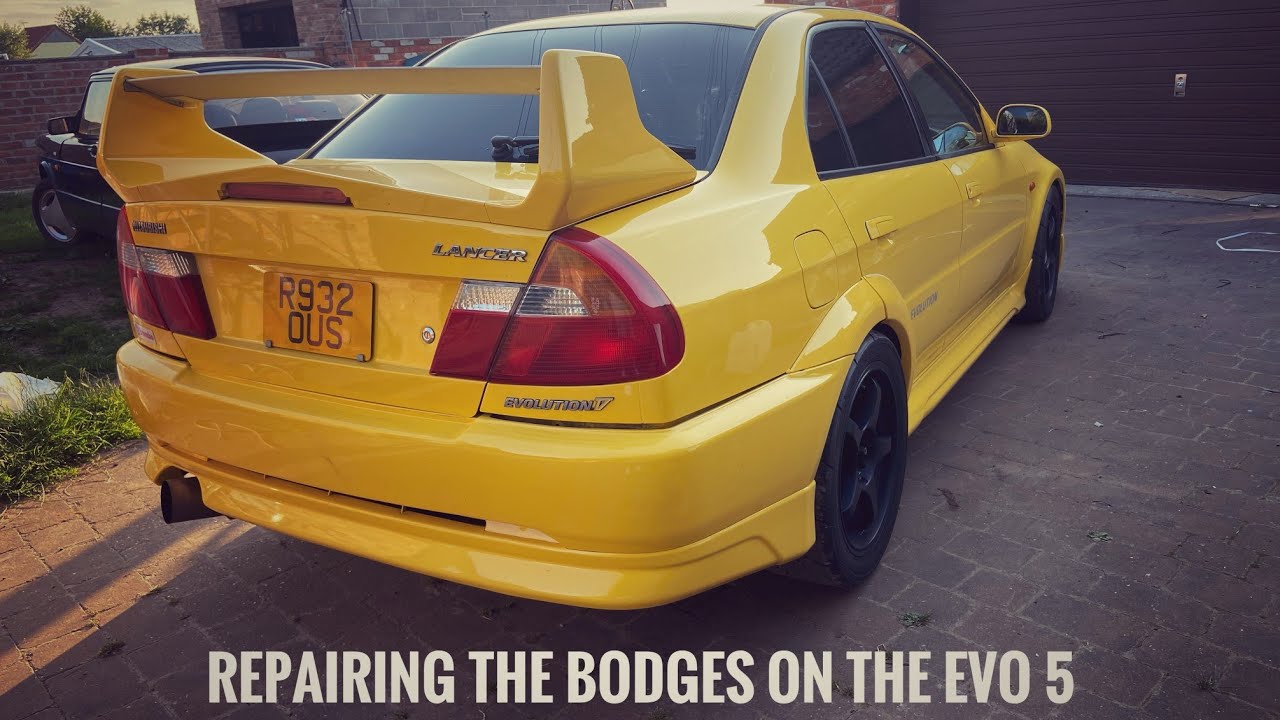 Lancer evo 5 Resto on from replacing the chassis legs