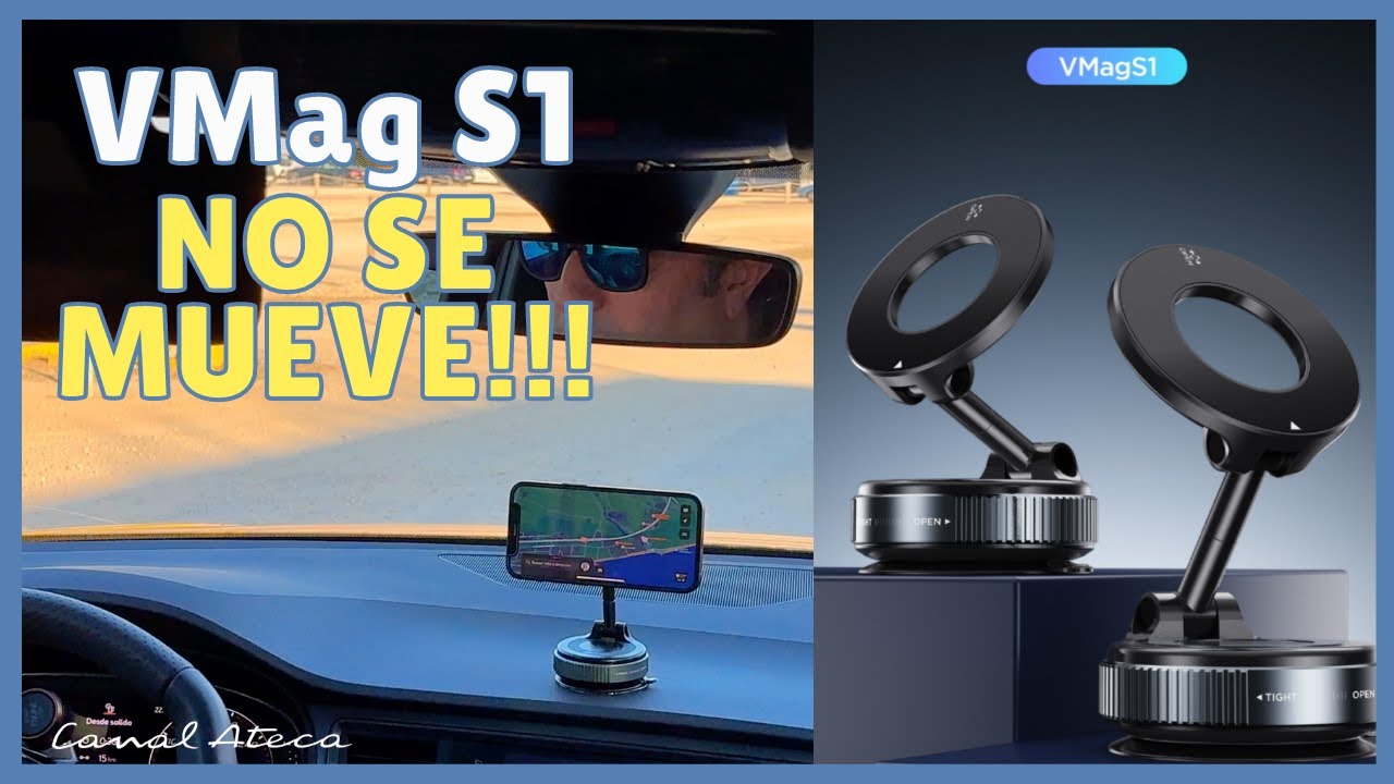 Probamos el soporte magnético VMag S1: ¿Vale la pena?”