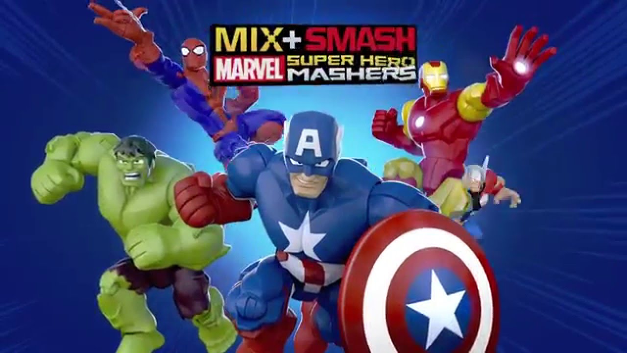 Marvel Super Hero Mashers App