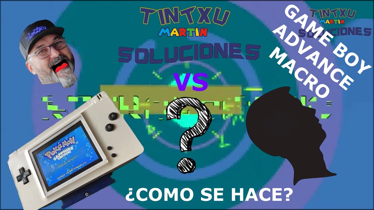 GAME BOY ADVANCE MACRO BY TINTXU, RECICLAMOS UNA NINTENDO DS LITE ROTA