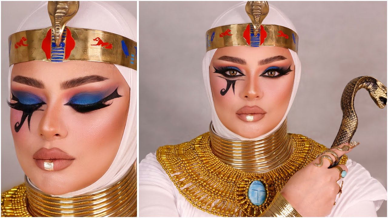 Cleopatra Makeupـ pharaonic Artistic Look |MARWAYEHIA| مكياج كليوباترا لوك فرعوني ارتستك - مروة يحيى