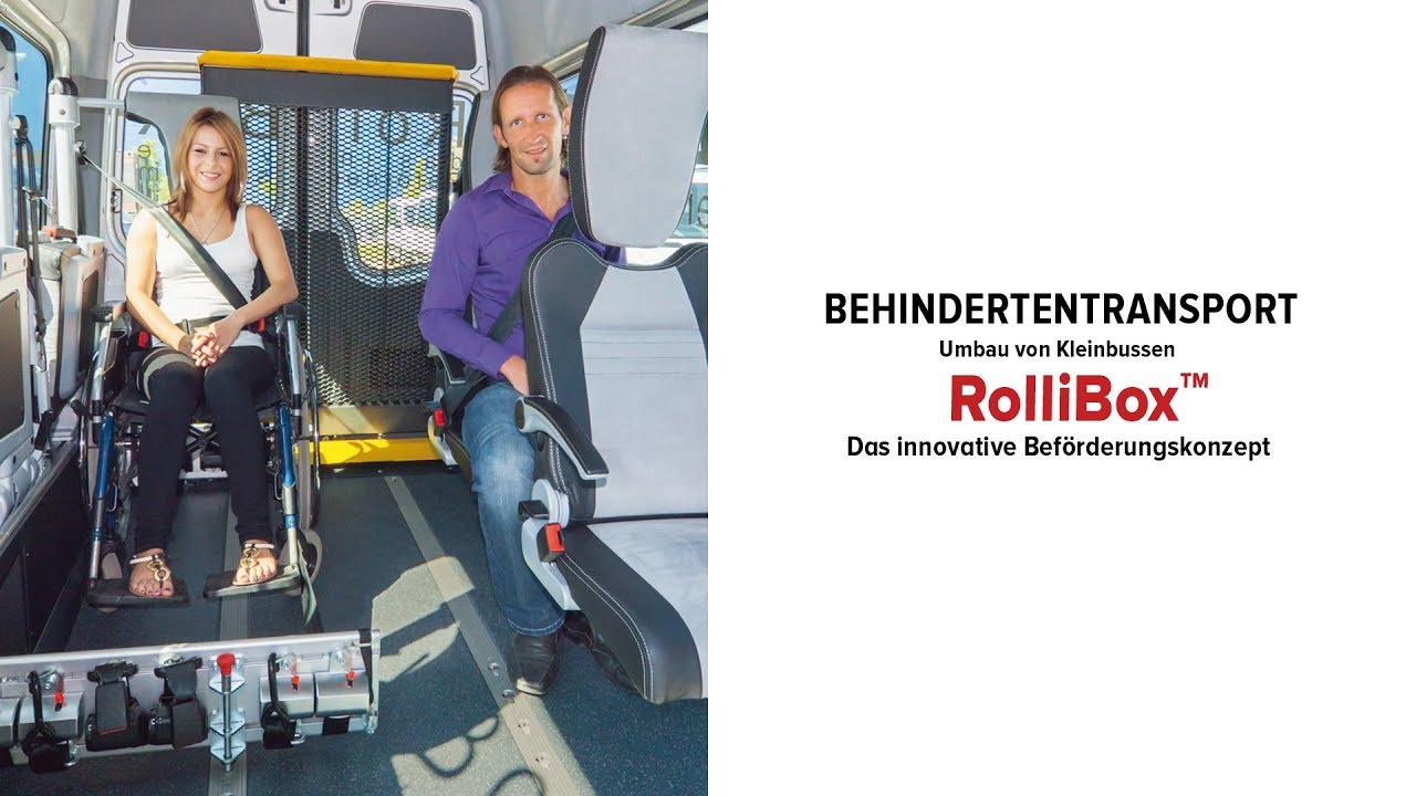 RolliBox™ | Das Rollstuhl-Transportsystem für Gross-Fahrzeuge