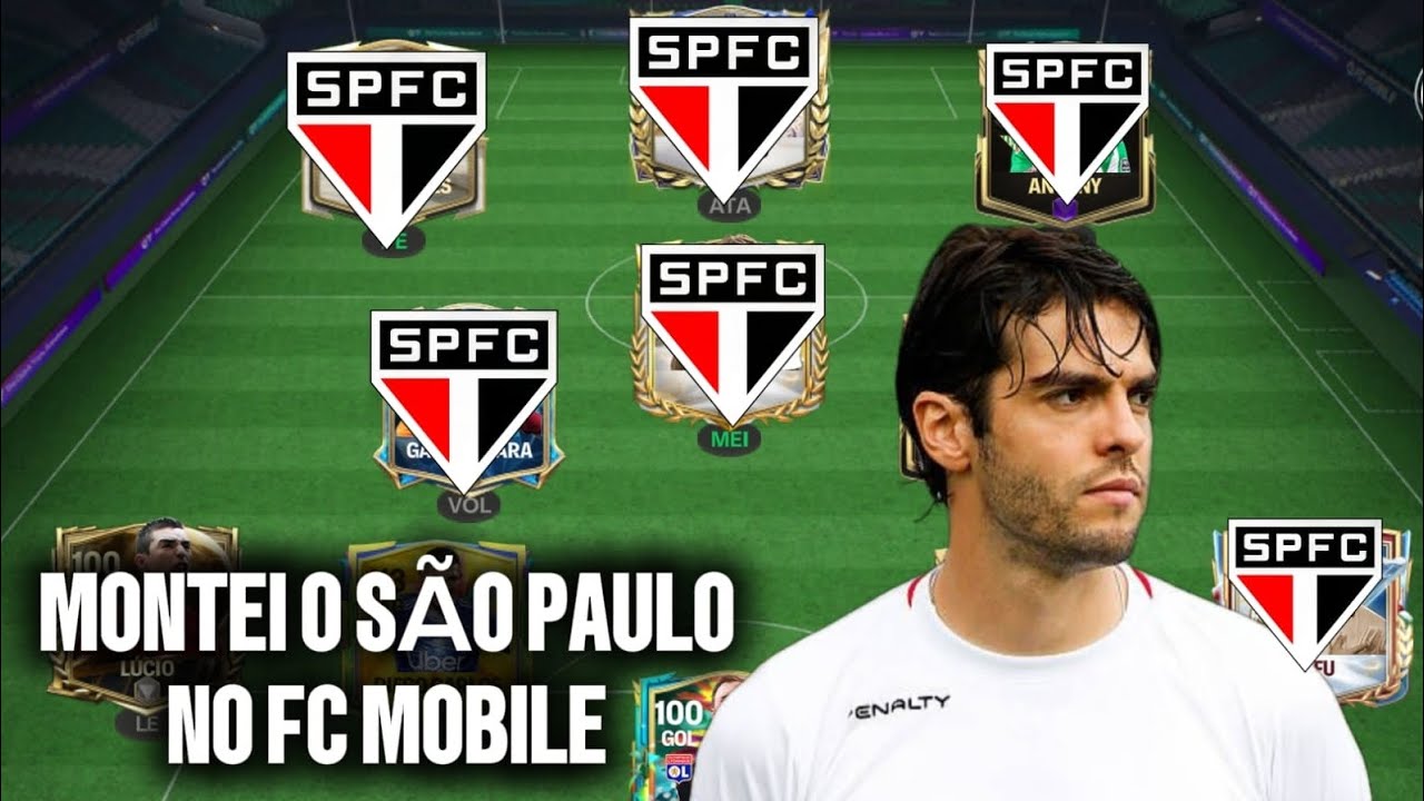 Montando o são Paulo no FC mobile 