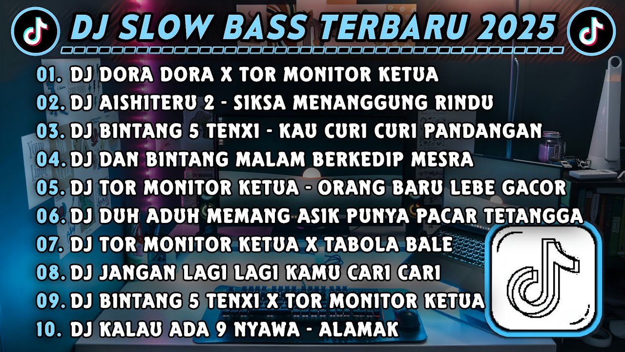 DJ SLOWBASS TERBARU 2025 || DJ DORA DORA X TOR MONITOR KETUA || DJ AISHITERU 2 - SIKSA MENANGGUNG 