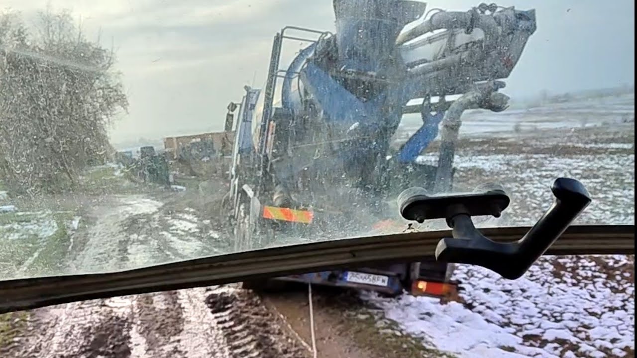 Jeszcze chwila i pompogruszka by leżała - John Deerem w trasie po nowy nabytek