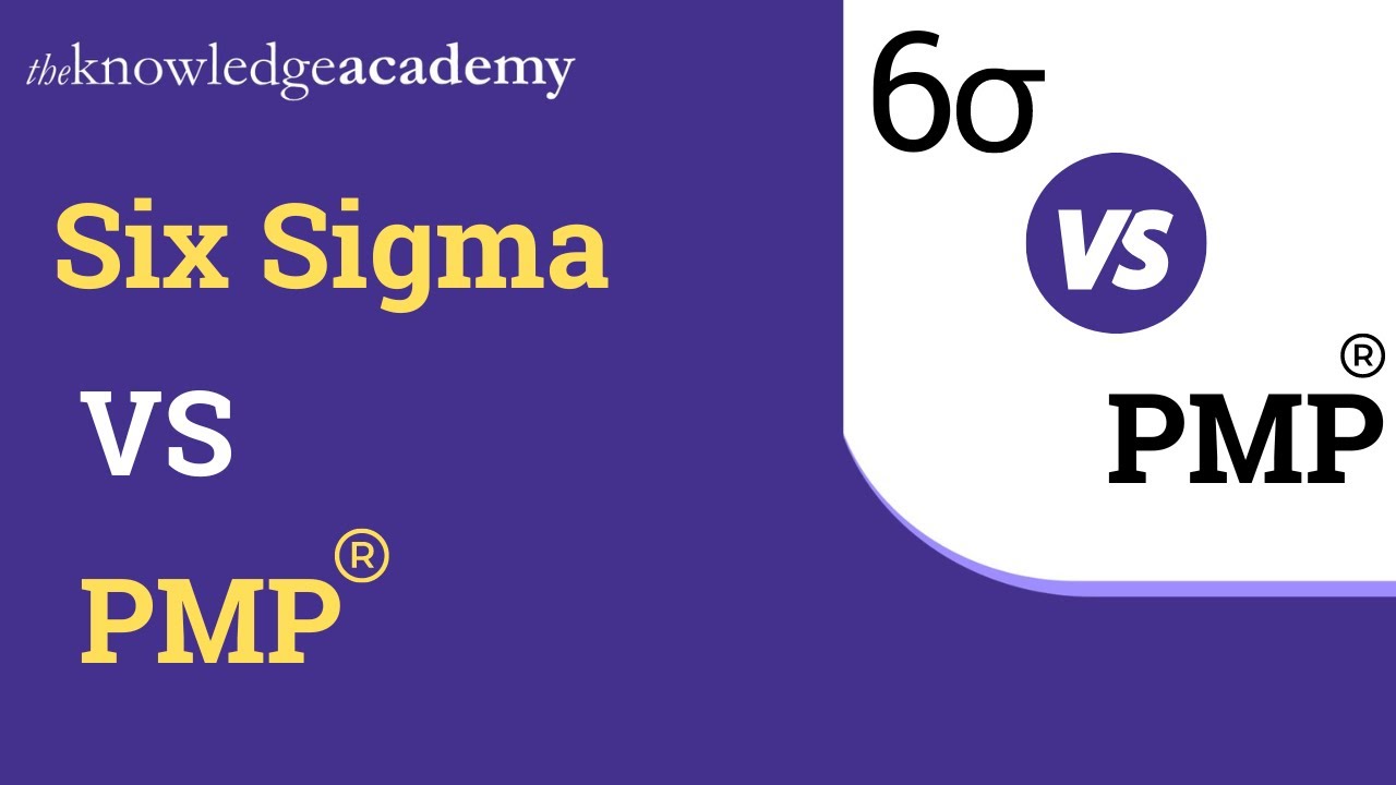 Six Sigma Vs PMP&reg; | Six Sigma VS PMP&reg; Certification |  PMP&reg; Or Six Sigma